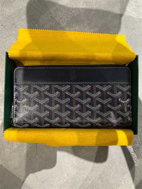 maison goyard mens wallet|goyard matignon gm wallet.